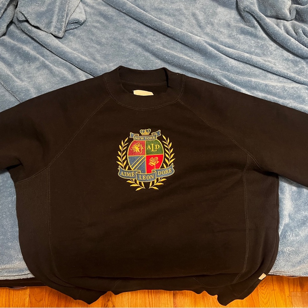 ALD OG Emproided Sweatshirt Black